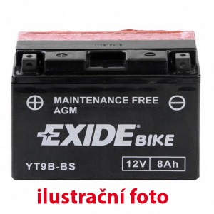 Motobaterie Exide 12V/2,4 Ah YT4B-BS